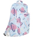 Cute planet space seamless pattern background Double Compartment Backpack View2