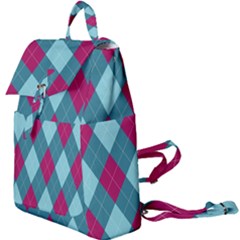 Argyle Pattern Seamless Fabric Texture Background Classic Argill Ornament Buckle Everyday Backpack