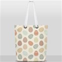 Seamless pattern colorful easter egg flat icons painted traditional style Full Print Rope Handle Tote (Small) View1