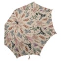 Watercolor floral seamless pattern Hook Handle Umbrellas (Large) View2