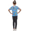 Hand drawn seamless pattern summer time Kids  Mesh Piece Tee View2