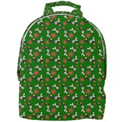 Clown Ghost Pattern Green Mini Full Print Backpack by snowwhitegirl