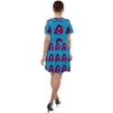 Little Devil Baby - Cute And Evil Baby Demon Short Sleeve Shoulder Cut Out Dress  View2