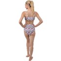 Adorable seamless cat head pattern01 Tied Up Two Piece Swimsuit View2