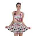 Adorable seamless cat head pattern01 Mini Skirt View1