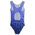 Gradient Butterflies pattern, flying insects theme Kids  Cut-Out Back One Piece Swimsuit View2