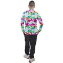 Bright Multicolored Abstract Print Men s Pique Long Sleeve Tee View2
