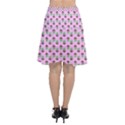 Headphones Girl Pink Chiffon Wrap Front Skirt View2