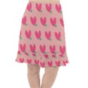 Hearts Fishtail Chiffon Skirt View1