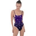 Stars Tie Strap One Piece Swimsuit View1