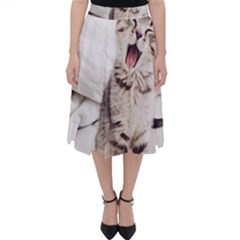 Laughing Kitten Classic Midi Skirt