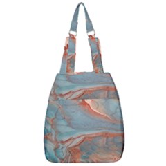 Colorful Center Zip Backpack