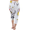 Roseanne Chicken, Retro Chickens Capri Winter Leggings  View4