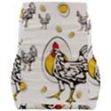 Roseanne Chicken, Retro Chickens Car Seat Back Cushion  View2