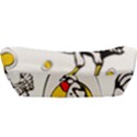 Roseanne Chicken, Retro Chickens Car Seat Back Cushion  View3