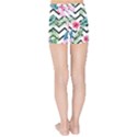 Tropical Zig Zag Pattern Kids  Sports Shorts View2