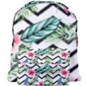 Tropical Zig Zag Pattern Giant Full Print Backpack View1