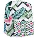 Tropical Zig Zag Pattern Giant Full Print Backpack View3