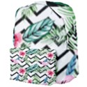 Tropical Zig Zag Pattern Giant Full Print Backpack View4