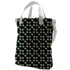 Darla Teal Canvas Messenger Bag