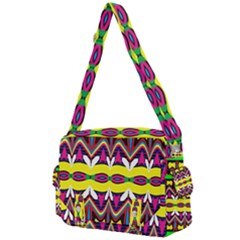 Colorful Shapes                                                Buckle Multifunction Bag