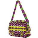 Colorful shapes                                                Buckle Multifunction Bag View1