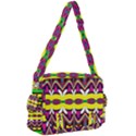 Colorful shapes                                                Buckle Multifunction Bag View2