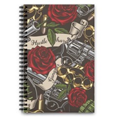 Seamless Vector Pattern 5 5  X 8 5  Notebook