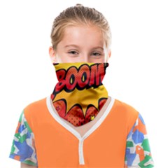Explosion Boom Pop Art Style Face Covering Bandana (kids)