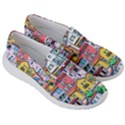 Menton Old Town France Women s Lightweight Slip Ons View3