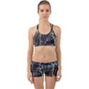 Abstract Colorful Texture Back Web Gym Set View1