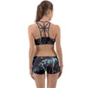 Abstract Colorful Texture Back Web Gym Set View2