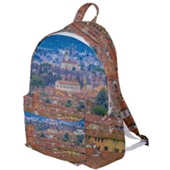 Lucca Historic Center Aerial View The Plain Backpack by dflcprintsclothing