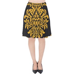 Finesse  Velvet High Waist Skirt
