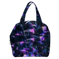 Abstract Atom Background Boxy Hand Bag by Mariart