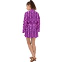 Digital Violet Long Sleeve Kimono View2