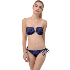 Sell Fractal Twist Bandeau Bikini Set