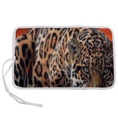Nature With Tiger Pen Storage Case (l)