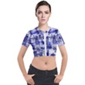 Blockify Short Sleeve Cropped Jacket View1