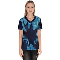 Sea Wrap Women s V-neck Scrub Top