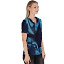Sea Wrap Women s V-Neck Scrub Top View3