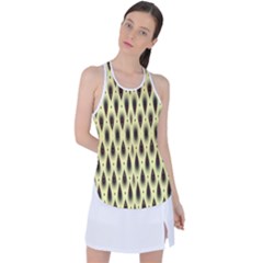 Mirrors Racer Back Mesh Tank Top
