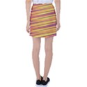 Orange Strips Tennis Skirt View2