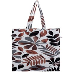 Shiny Leafs Canvas Travel Bag