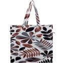 Shiny Leafs Canvas Travel Bag View1