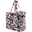 Shiny Leafs Canvas Travel Bag View2