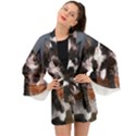 Cats Brothers Long Sleeve Kimono View1