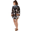 Cats Brothers Long Sleeve Kimono View2
