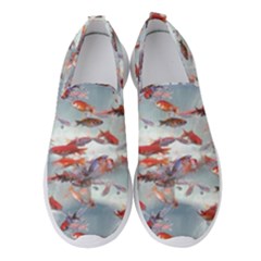 Golden Fishes Women s Slip On Sneakers