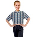Geometry Colors Kids Mock Neck Tee View1